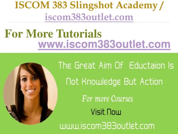 ISCOM 383 Slingshot Academy / iscom383outlet.com