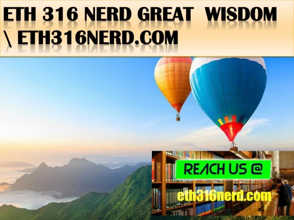 ETH 316 NERD Great Wisdom \ eth316nerd.com