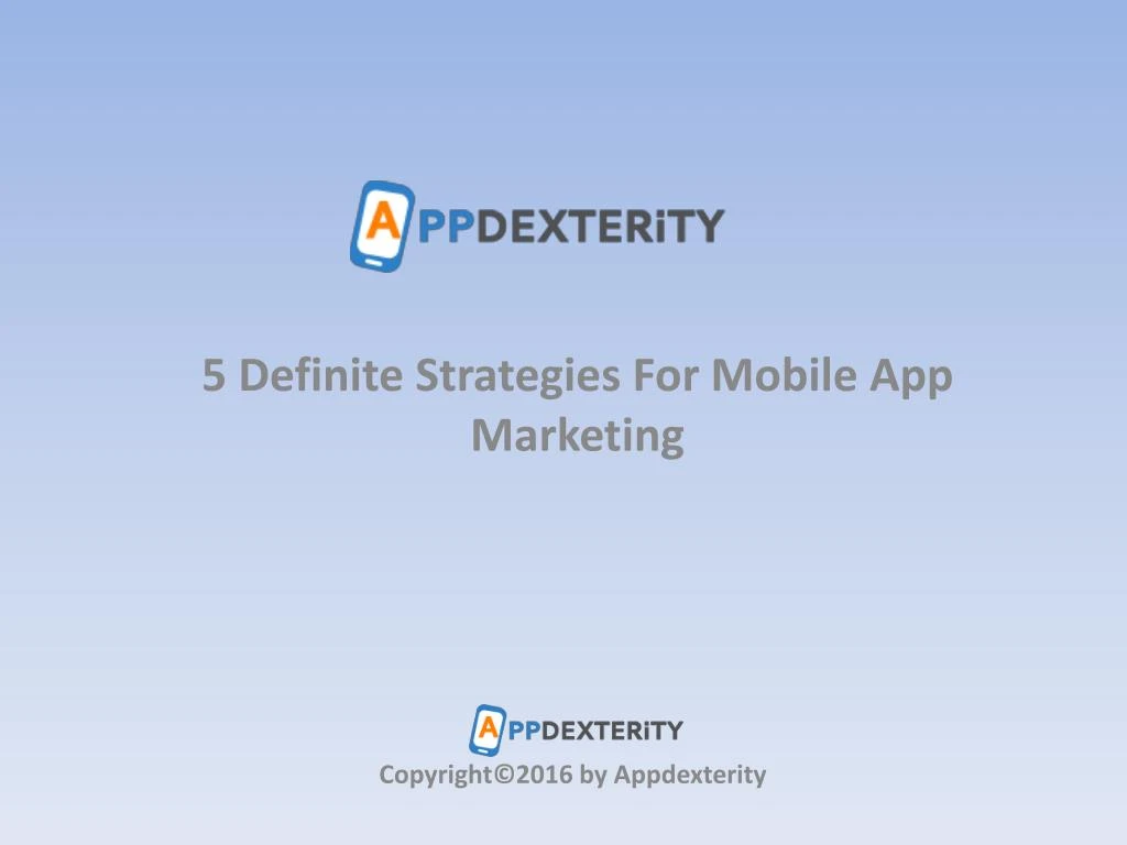 5 definite strategies for mobile app marketing