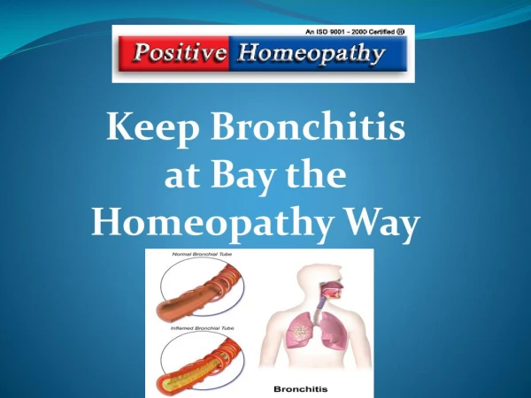 Homeopathy for Bronchitis