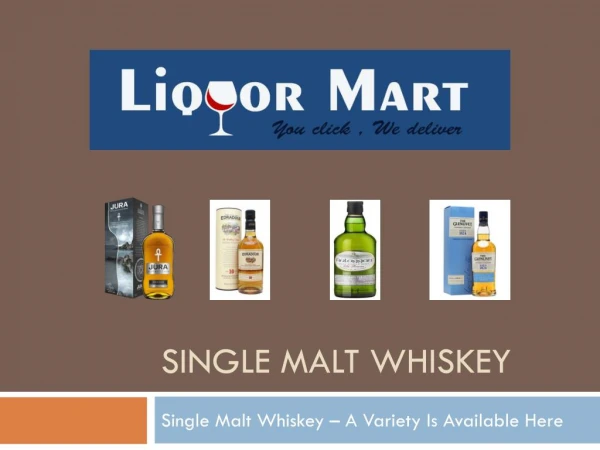 Online Single Malt Whiskey in NZ