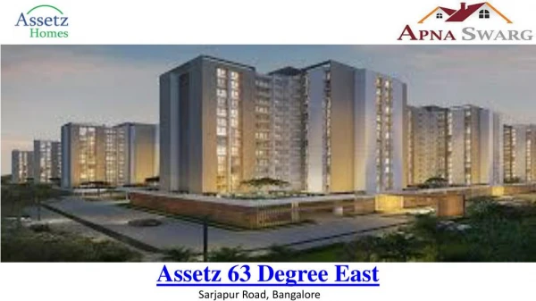 Assetz 63 Degree East New Launch Apartmenrs in Bangalore