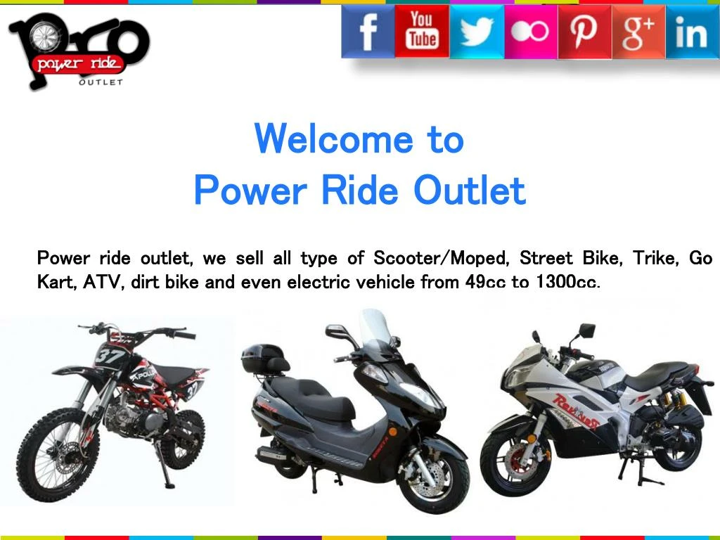 welcome to power ride outlet