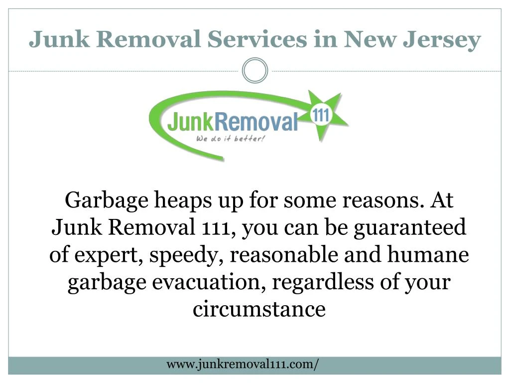 junk removal services in new jersey