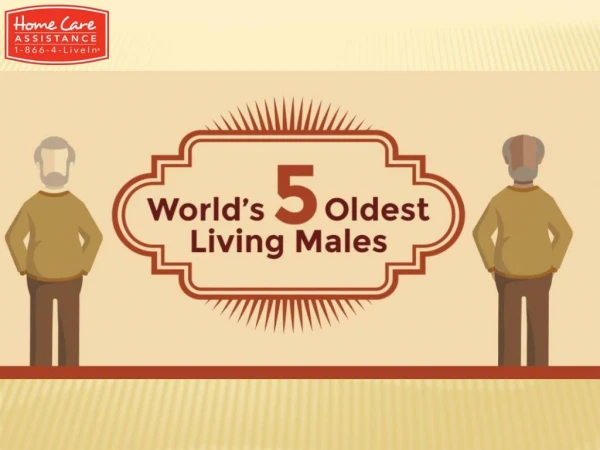 Infographic: Oldest People Living in the World
