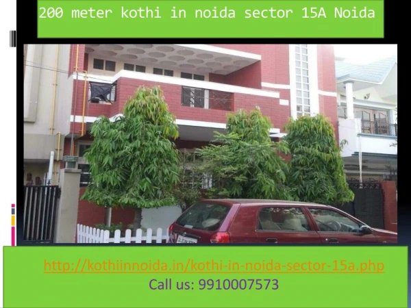 kothi in noida, Residential kothi in Noida Sector 15A