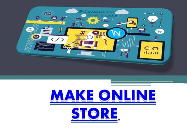 MAke online store.