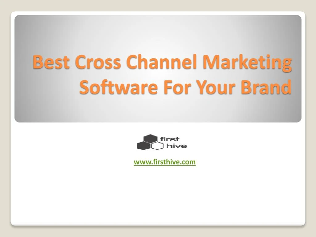 best cross channel marketing software for your brand