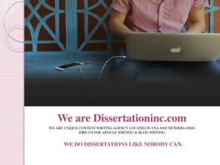 Dissertation Writing Help - slide 1