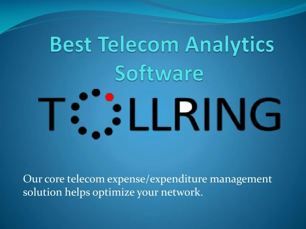 best telecom analytics software