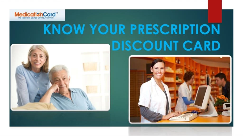 know your prescription discount card