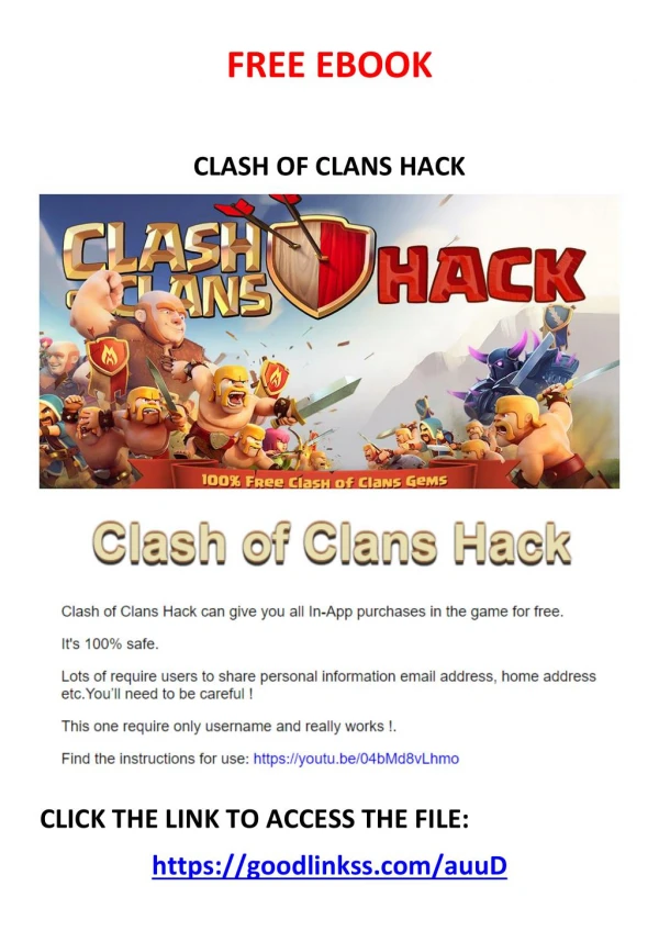 clash o clans hack