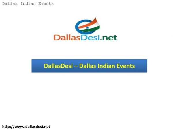 DallasDesi – Dallas Indian Events