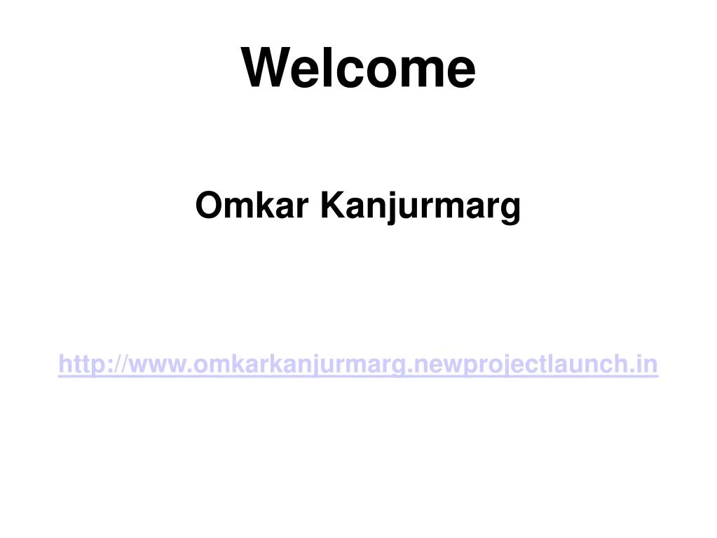 omkar kanjurmarg http www omkarkanjurmarg newprojectlaunch in