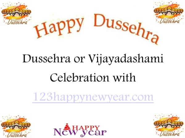 Dussehra celebration 2016