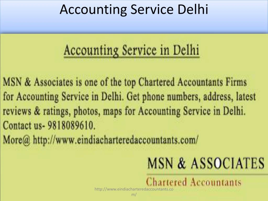 accounting service delhi