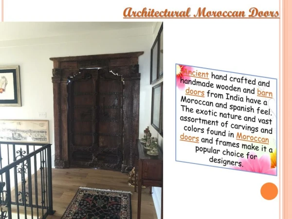 Architectural Moroccan Doors