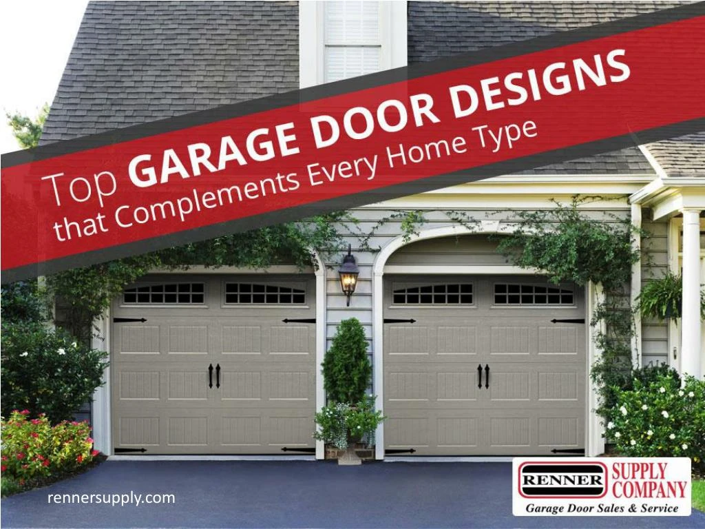 top garage door designs that complements every home type