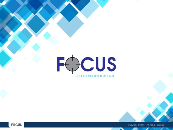 Focus Corporate Presentation