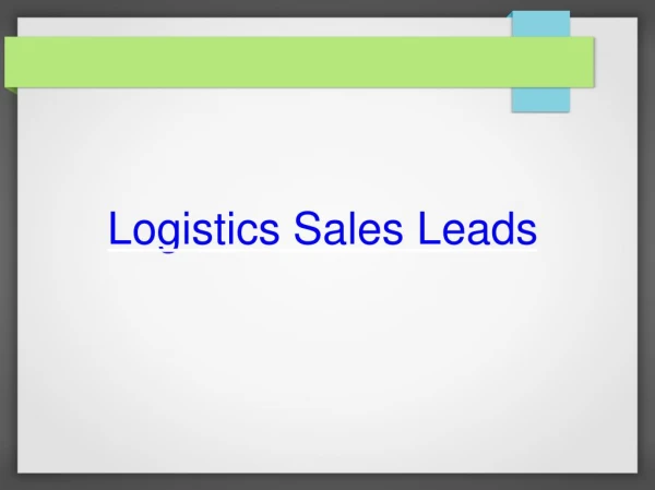 How Basic Sales Leads can Guide Complex Solution?