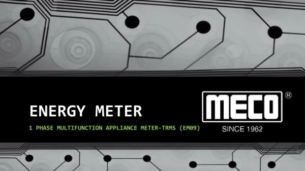 Energy Meter by Meco