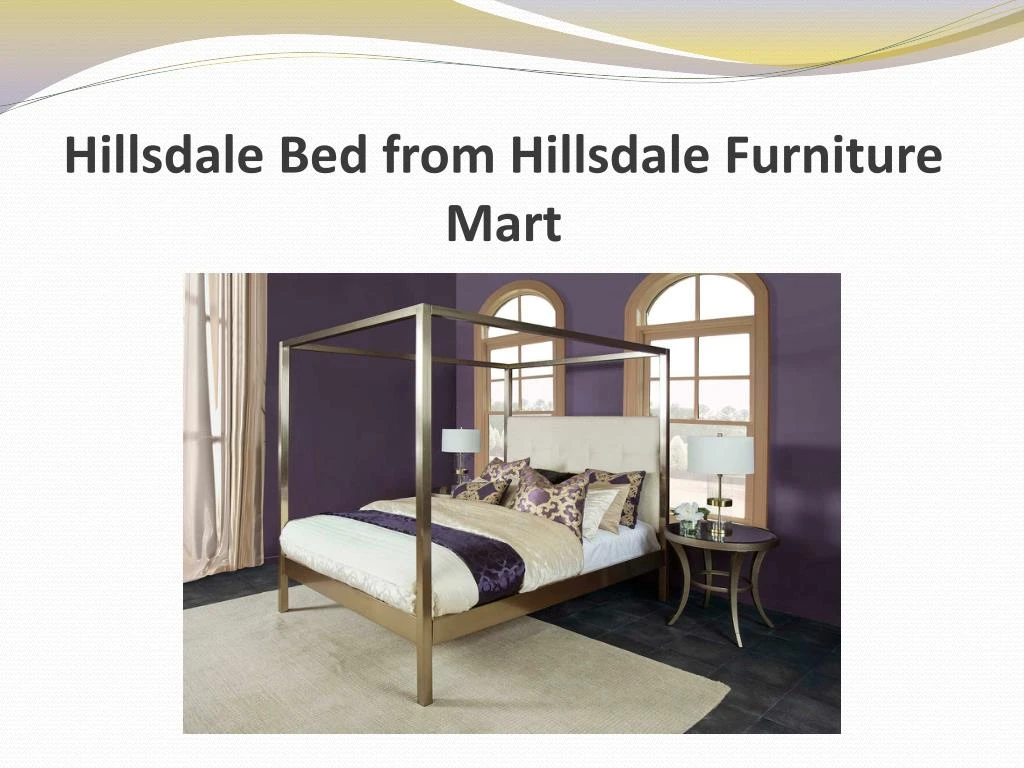 hillsdale bed from hillsdale furniture mart