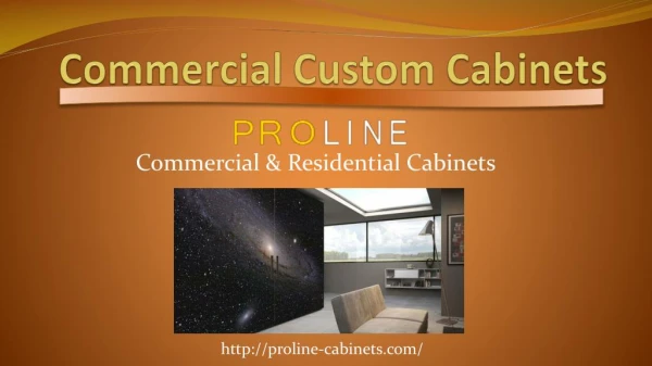 Commercial Custom Cabinets