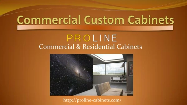Commercial Custom Cabinets