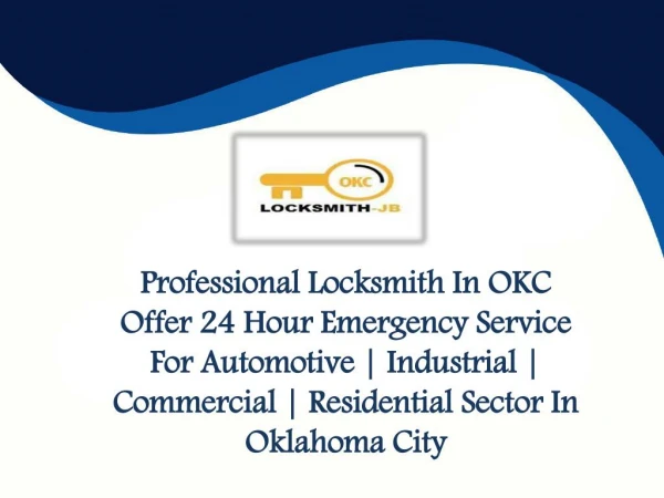 Emergency Locksmith OKC