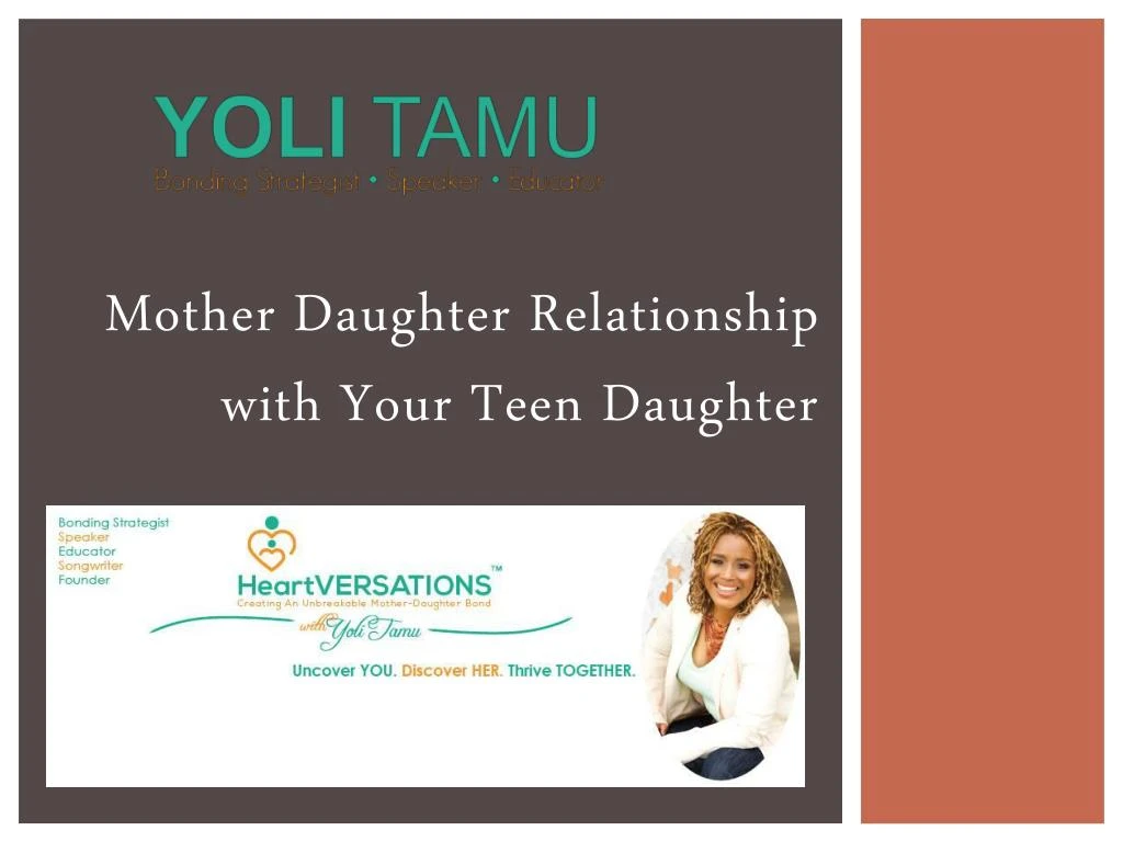 mother daughter relationship with your teen daughter