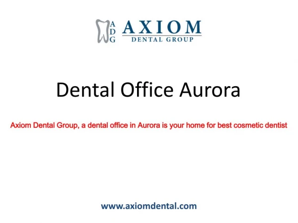 Dental Office Aurora
