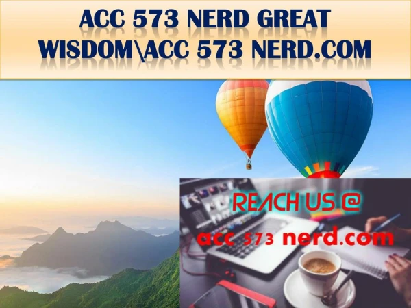 ACC 573 NERD GREAT WISDOM\acc 573 nerd.com