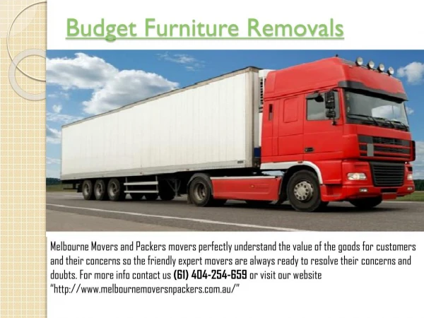 Cheap House Moving Melbourne