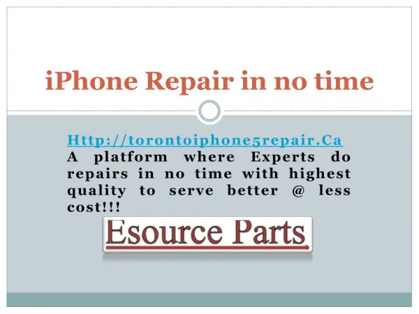 iPhone 5 Screen Repair Mississauga - Toronto iPhone 5 Repair