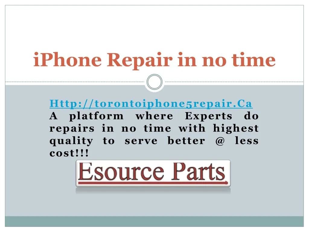 iphone repair in no time