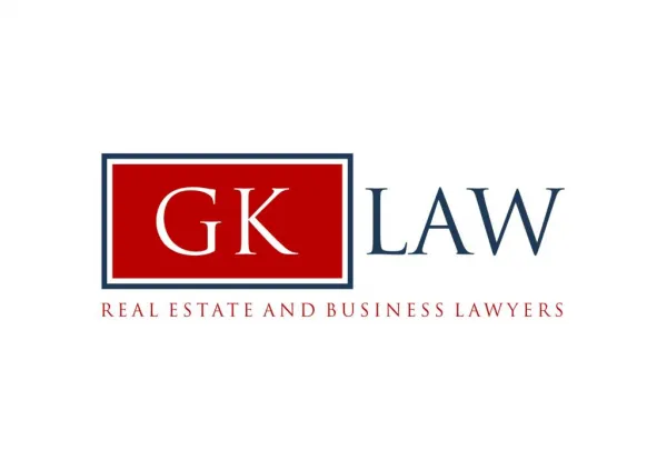 Real estate lawyers GK law - logo