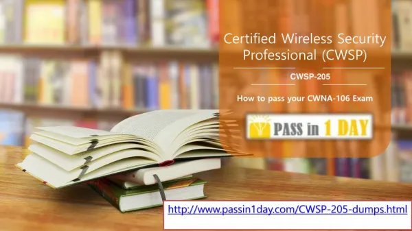 Passin1day CWSP-205 Exam Dumps