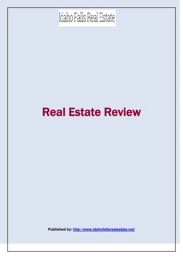 Real Estate Review