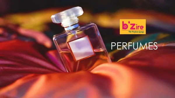 Perfume Manufacturing in India