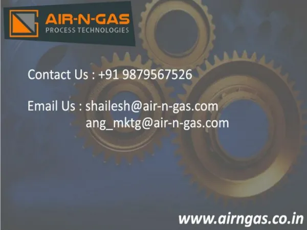 Oxygen Gas Generator Supplier, Air Dryer Supplier