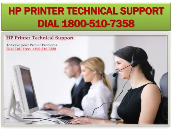 Troubleshoot HP Printer Wireless Connection Problem Dial 1800-510-7358