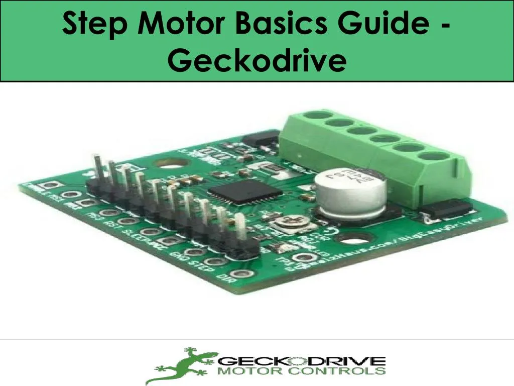 step motor basics guide geckodrive