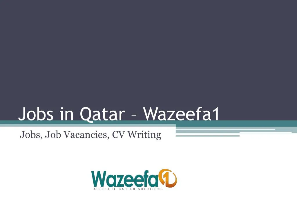 jobs in qatar wazeefa1