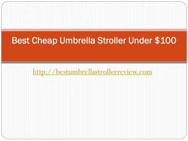 Best cheap umbrella stroller
