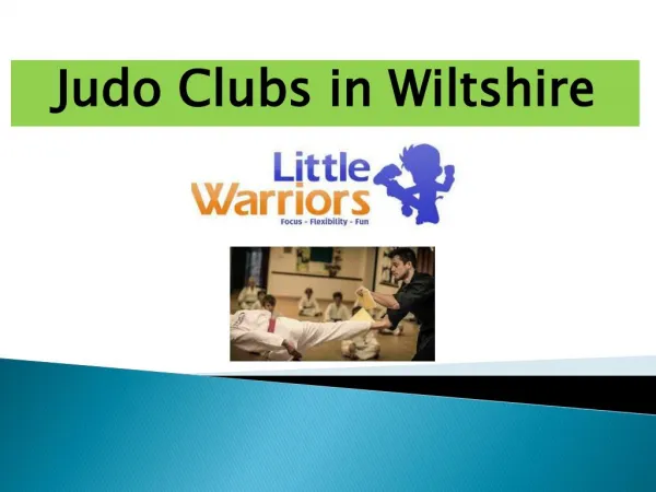 Best Judo Clubs in Wiltshire