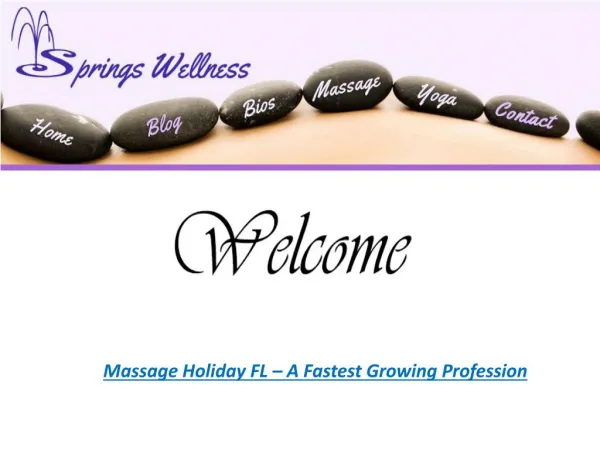 Enjoy the Optimum Possible Relaxation With Quality Massage in Holiday FL