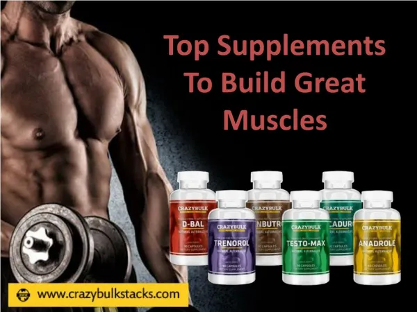 Top Supplements To Build Great Muscles