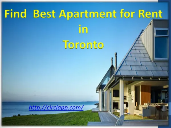 Find Best Apartments For Rent In Toronto