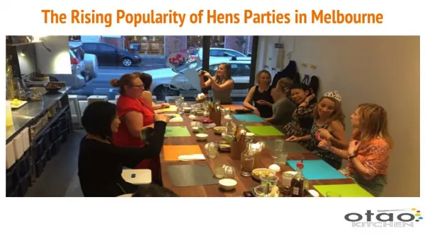 The Rising Popularity of Hens Parties in Melbourne