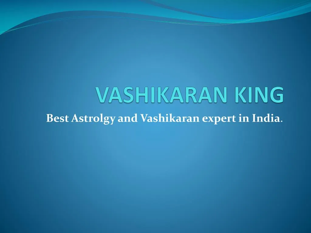 vashikaran king